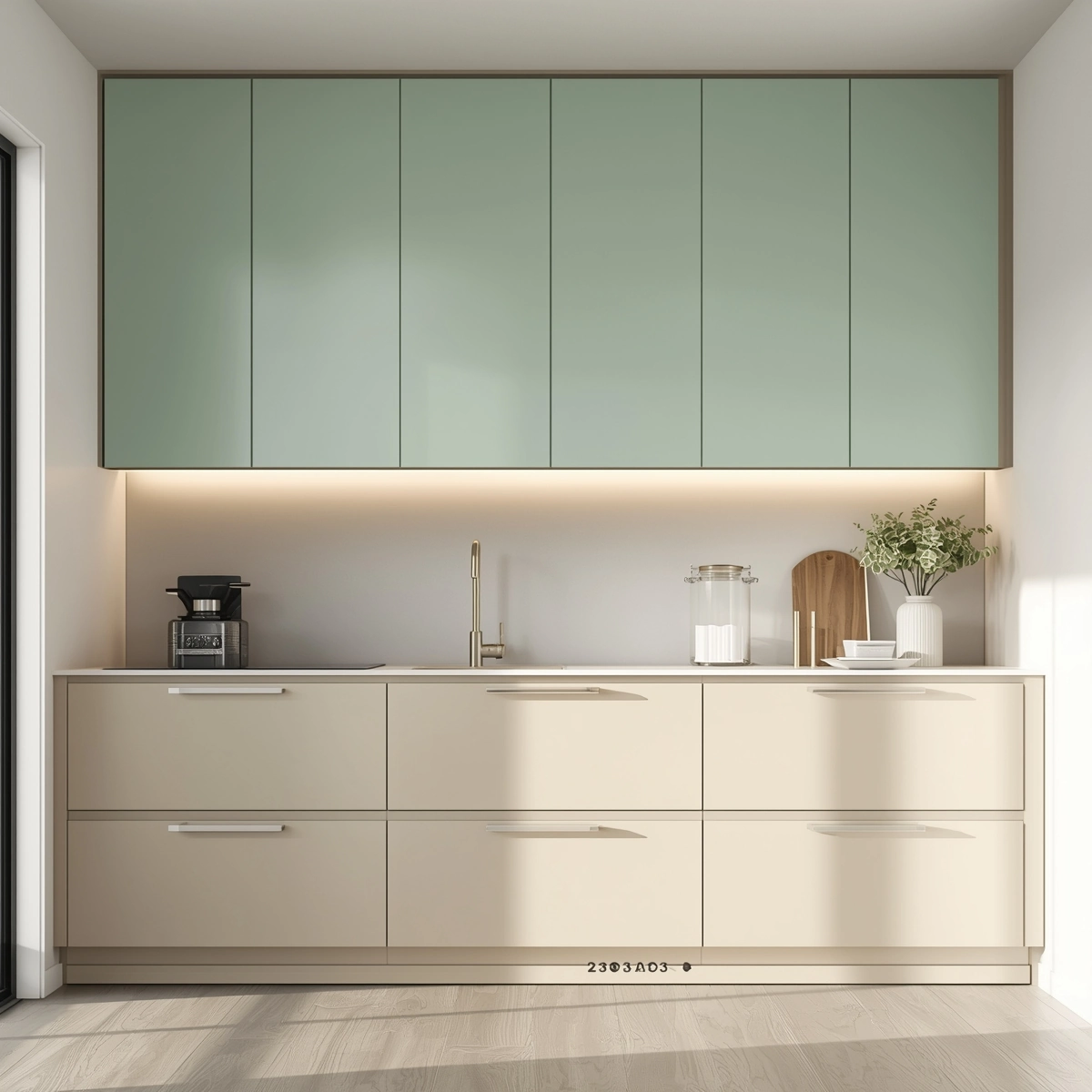 Fronty akrylowe w półmacie